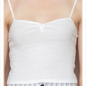Brandy Melville White Jillian Tank